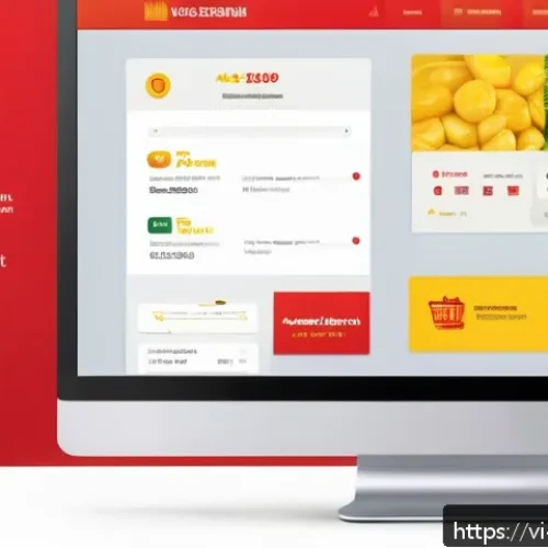 Home 31 다크패턴의 역사적 배경 - A detailed digital illustration of a deceptive website interface designed to trick Vietnamese users:...